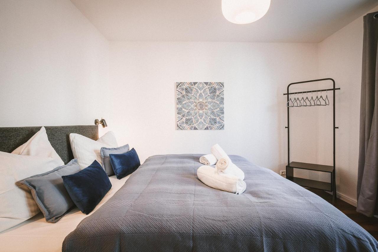 Design Apartment in City Lübeck with Terrace - Kingsize - 1,2km to city center - 62qm - Netflix Exterior foto